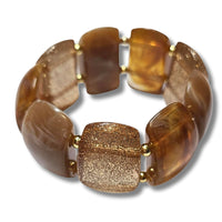 Bracelet lingotin chocolat nougat