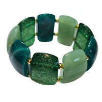 Bracelet Lingotin vert