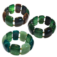 Bracelet Lingotin vert