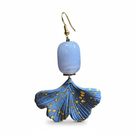 Boucles d'oreilles bleu ciel