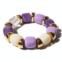 Bracelet Ice cube lavande