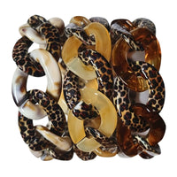 Bracelet Maillons léopard