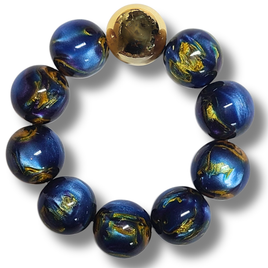 Bracelet Spheria terra blue
