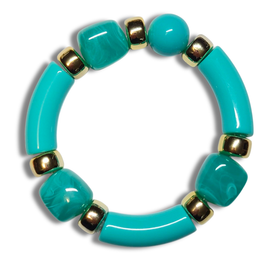 Bracelet Tube Géomix tropical