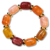 Bracelet pop rolls mandarine miel
