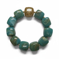 Bracelet Ice cube vert