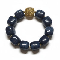 Bracelet Ice cube bleu