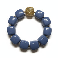 Bracelet Ice cube bleu