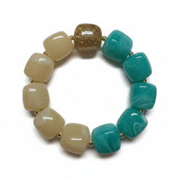 Bracelet Ice cube bleu