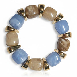 Bracelet Ice cube lavande beige