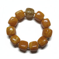 Bracelet Ice cube orange