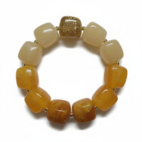 Bracelet Ice cube orange