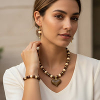 Parure Chocolat nougat