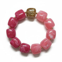 Bracelet Ice cube rose