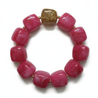 Bracelet Ice cube rose