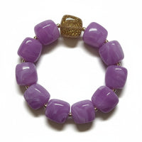 Bracelet Ice cube rose violet