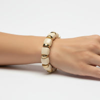 Bracelet Ice cube ivoire