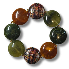 Bracelet Scoopy trio de chat