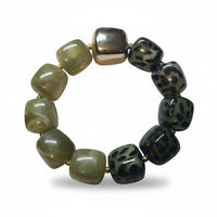 Bracelet Ice cube rouge et vert